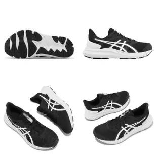 【asics 亞瑟士】慢跑鞋 Jolt 4 4E 超寬楦 男鞋 黑 白 運動鞋 緩震 基本款 亞瑟士(1011B602002)
