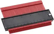 Daseeme Profiling Gauge, Regular Contour Gauge, arc Ruler, Contour Gauge, arc Shaped Sampler Wholesale, red 120mm - Non ic Plastic Bag Packaging