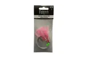 Fishtech 5/0 Mutsu Economy Flasher Rig - Pink n Pearl
