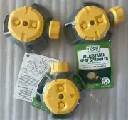 3 Adjustable Spot Sprinklers w. Metal Bases – Expert Gardener
