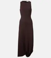 [Lemaire] Lemaire Sleeveless midi dress UK 8 burgundy