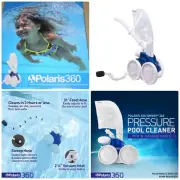 POLARIS 360 F1 AUTOMATIC SWIMMING POOL PRESSURE SIDE CLEANER RRP$1299 + WARRANTY