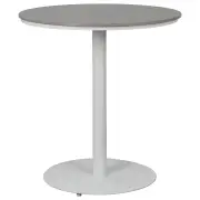 Shelley 70cm Sintered Stone Top &amp; Steel Round Bistro Table