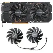 Cooling Fan Replacement Fans for Gigabyte R9 380X 390 G1 GAMING Graphics Card