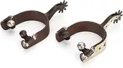 Spurs for Cowboy Boots, Horse Spurs Elegant Appearance Cowboy Horse Boot Spurs for Equestrian Competition Entertainment