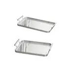 Serving Tray with Handles Portable Fruit Tea Tray for Farmhouse Bar Banquets