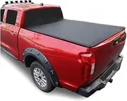 STIDPFZX 5.7ft Roll Up Truck Bed Tonneau Cover Compatible for 2009-2022 1500