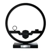 N38 Qi Vertical Fast Wireless Charger For Mobile Phones and Apple Watch and Airpods With Led Light (Black)