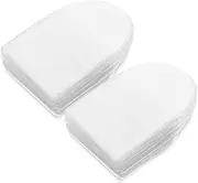 50pcs Clear Commemorative Coin Holders Transparent Coin Storage Bags for Collectors Organizer Design