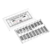 Watch Band Link Pin Set 270pcs 1.4mm Dia Spring Bar Pins 8-25mm 15pcs Each Size
