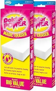 [JML] Doktor Power Magic Eraser Twin Pack Cleaning & Polishing Sponge Block Double Pack