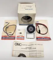Vtg 1984 OMC Borg -Johnson Evinrude Electric Clock 173336 Marine Boat -New -Rare