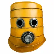 Umbrella Academy Agent Tan Yellow Hazmat Halloween Costume Overhead Latex Mask