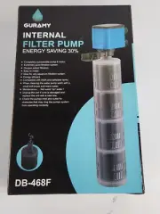 NEW GURAMY DB-468F Aquarium Internal Filter Pump Fast Free Shipping!!!