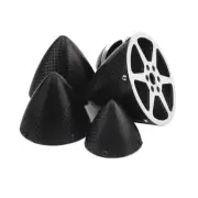 1 Piece 3K Carbon Fiber Spinner Cone No Cut For F3A RC Airplane 2" 2.25" 2.5" 3"