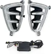 Fog Light Assemblies For Kia K5 For Optima 2016 2017 2018 Car Front Bumper LED DRL Daytime Running Drive Light Lamp Foglamp Foglight Fog Lights Assembly