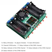 18650Lithium Battery Capacity Tester Automatic Internal Resistance Tester Power