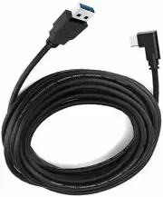 15ft Link Cable for Oculus Quest - Right Angle USB 3.2 Gen 1 USB-C to USB-A US