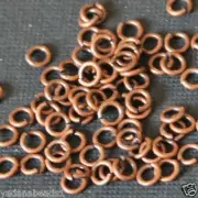 200 pcs of Antiqued Copper Plated Jumpring 4mm
