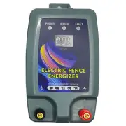 10KM Electric Fence Energiser 10km Range Battery Powered 12V Mains Powered