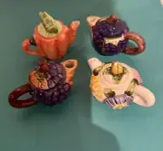 Set Of CB Mini Teapots