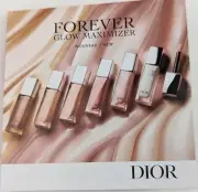 Dior Forever Glow Maximizer: Highlighter, Blush, Bronzer Sample Card