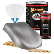 HOT ROD FLATZ Titanium Gray Metallic Gallon Kit URETHANE Flat Auto Car Paint Kit