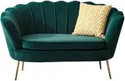 Sofas and Couches Modern Sofa Home Living Room Nordic Light Luxury Bedroom Clothing Store Double Small Sofa Ergonomic Leisure Sofa Chair for Living Room Corner Chair Bedroom Salon Office (Size : 120c