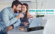 Computer Speaker - USB Powered Wired Stereo Speaker for Desktop Laptop Cellphone