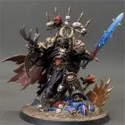 Chaos Space Marines Abaddon The Despoiler Warhammer 40K Painted Games Workshop