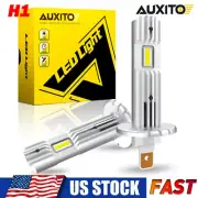 H1 LED Headlight Bulbs Kit 30000LM 6500K 360° Beam 6500K Bright White AUXITO Lot (for: Smart)