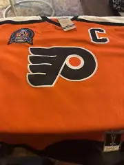 MITCHELL & NESS 1996-97 Philadelphia Flyers #88 Eric Lindros HOCKEY JERSEY Sz L