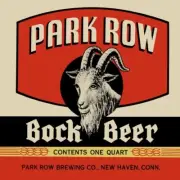 Park Row Bock Beer of New Haven, CT NEW Metal Sign 40" Square USA STEEL
