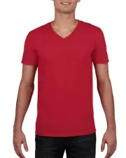 Gildan Mens Softstyle�V-Neck T-Shirt