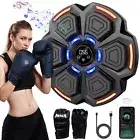 Smart Boxing Trainer Pad Music Punching Target for Home Workouts, LED & Sound