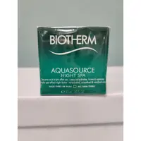 在飛比找蝦皮購物優惠-BIOTHERM 碧兒泉 深夜活泉spa水面膜