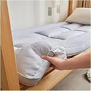Japanese Floor Mattress,Futon Mattress，Single Double Bed Mattress,Foldable Mattress,for Travel/Camping/Dormitory/Lounger/Guest Bed ZSMFCD(Grey,180x200cm)