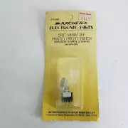 Dpdt Miniature Printed Circuit Switch 6 Amps At 125 Volts Ac Radio Shack