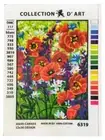 "Poppy"" Printed Needlepoint Tapestry Kit 6319K