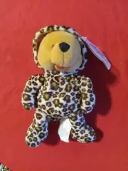 Disney’s Winnie The Pooh Bean Bag Plush Dressed As A Leopard 7" w/ original Tag