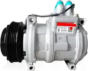 AC Compressor ，Compatible For BMW， 323i 325i 328i 525i 530i 740i 750i 850 64528385908 64528385910 64528385909 64528385915 64528390743 10PA17C