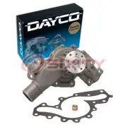 Dayco Engine Water Pump for 1987 GMC V1500 Suburban 6.2L V8 Coolant gn