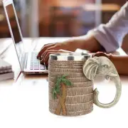 Handmade Mug Beer Cup Wood Christmas Drinkware Simulation Beer Mug for Men