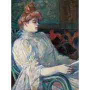 Toulouse-Lautrec Madame Marthe X Painting Huge Wall Art Poster Print