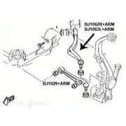 Top Performance Control Arm - Front Lower - BJ1029-ARM