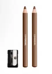 CoverGirl Easy Breezy Brow Fill & Define Pencil - 510 Soft Brown - SET OF 4 PKS.