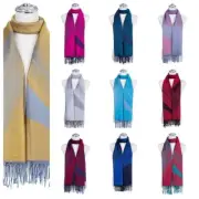 AU SELLER Syd Women Plain Soft Large Face Neck Head Retro Winter Pashmina Scarf
