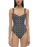 Simkhai Lexi Bustier One Piece Swimsuit