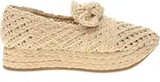 [Coconuts by Matisse] Womens Espanola Raffia Platform Loafers Casual - Beige