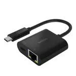 BELKIN USB-C 轉乙太網路轉接器 INC001BTBK 現貨 廠商直送